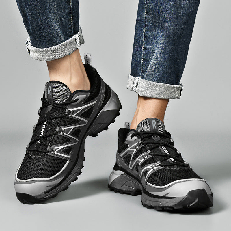 Discover the Ultimate in Comfort and Durability with Our Running Mesh Sneakers Hiking Boots